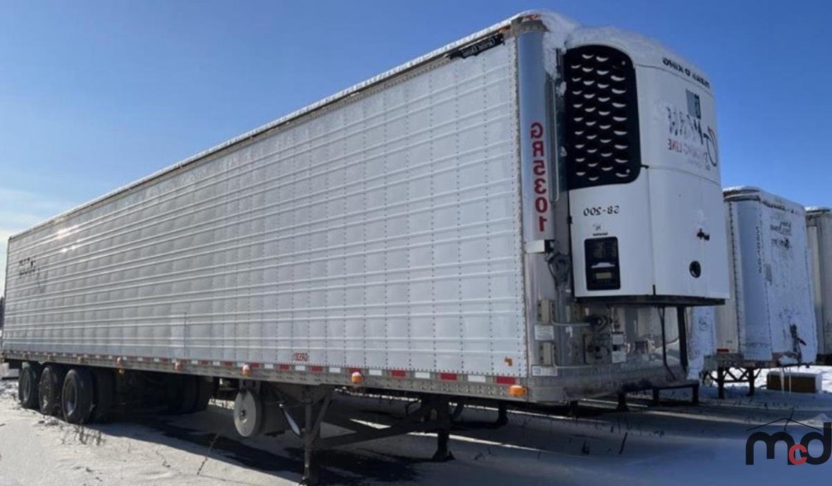 Great Dane Tridem Reefer Semi Trailer